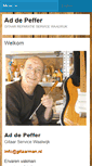 Mobile Screenshot of gitaarman.nl