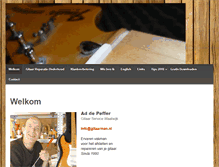 Tablet Screenshot of gitaarman.nl